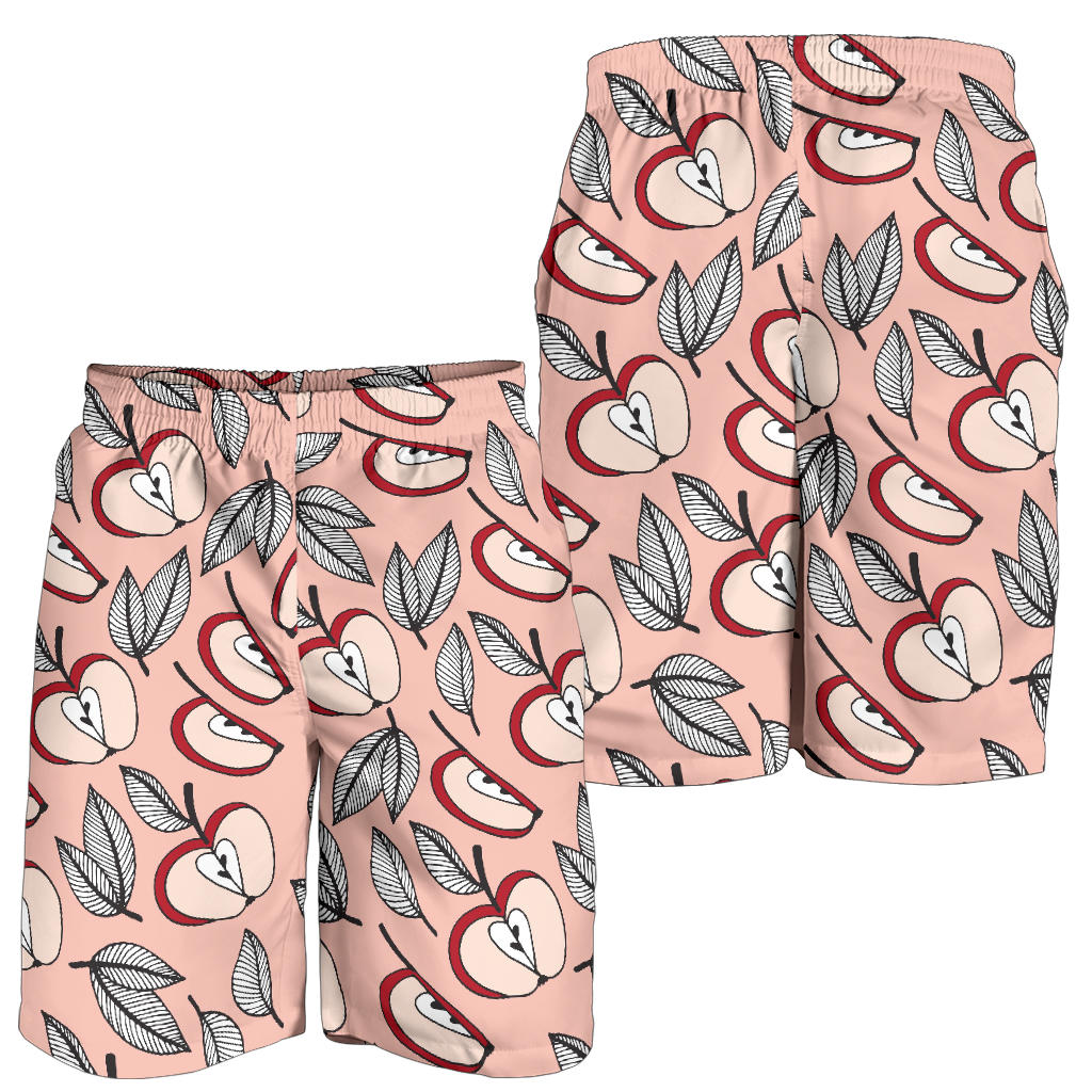 Apple Pattern Print Design AP04 Mens Shorts