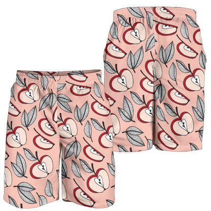 Apple Pattern Print Design AP04 Mens Shorts