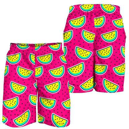 Watermelon Pattern Print Design WM04 Mens Shorts