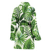 Tropical Flower Pattern Print Design TF013 Women Bathrobe