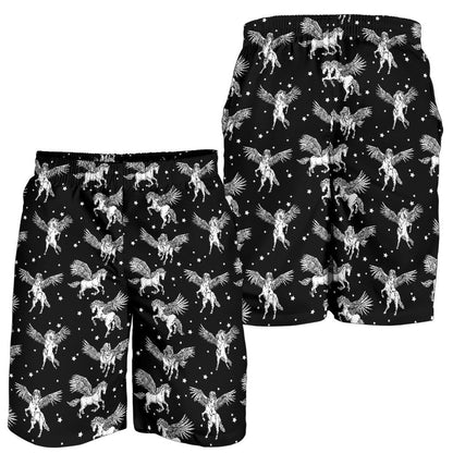 Pegasus Pattern Print Design 01 Mens Shorts