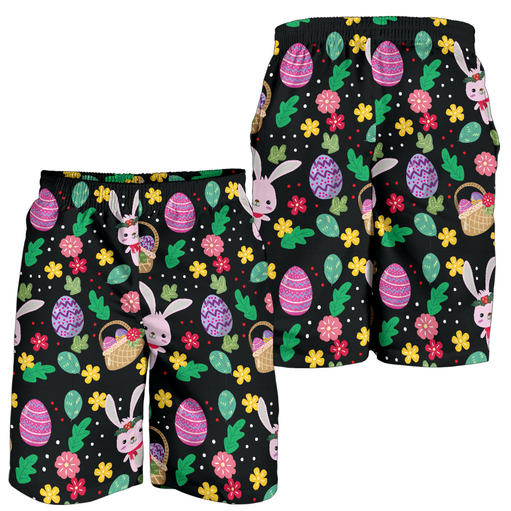 Easter Eggs Pattern Print Design RB05 Mens Shorts