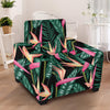 Bird Of Paradise Pattern Print Design BOP03 Armchair Slipcover