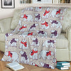 Polar Bear Pattern Print Design PB04 Fleece Blanket