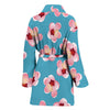 Cherry Blossom Pattern Print Design CB09 Women Bathrobe