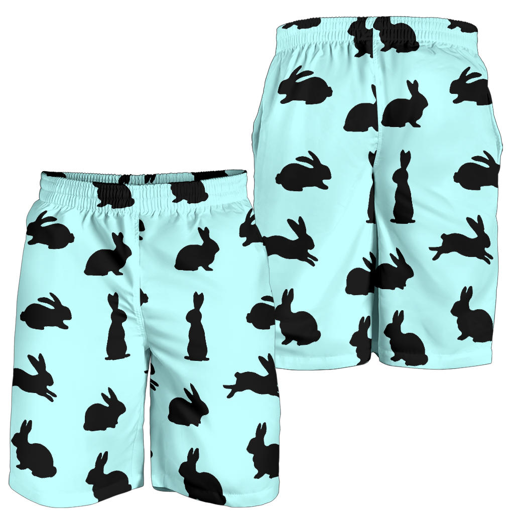 Rabbit Pattern Print Design RB010 Mens Shorts