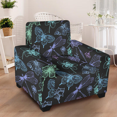 Butterfly Dragonfly Armchair Slipcover