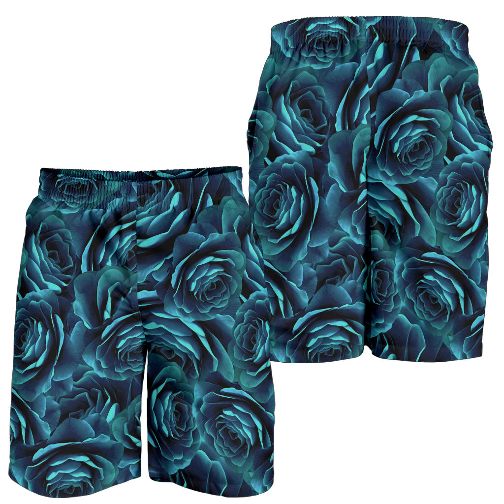Camellia Pattern Print Design CM04 Mens Shorts