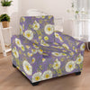 Daisy Pattern Print Design DS011 Armchair Slipcover