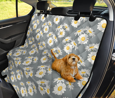 Daisy Pattern Print Design DS09 Rear Dog  Seat Cover