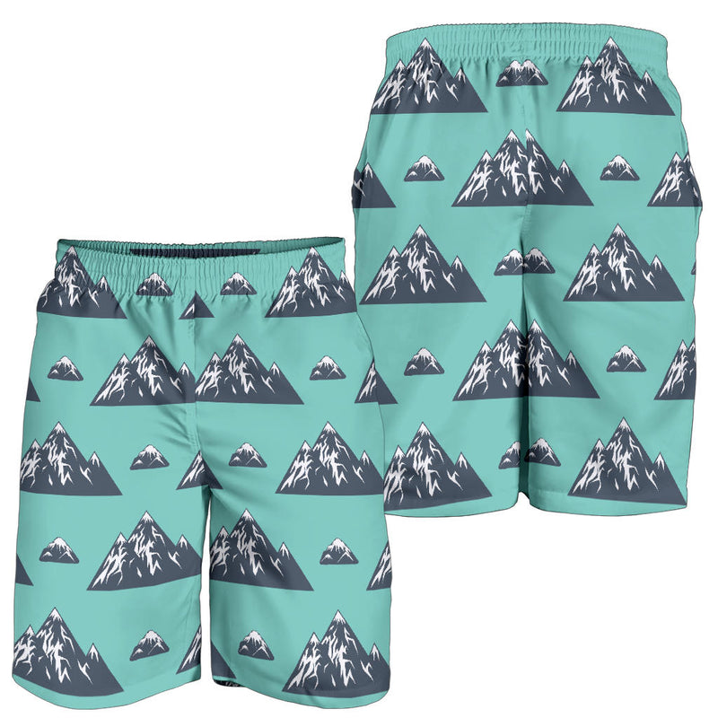 Mountain Pattern Print Design 01 Mens Shorts