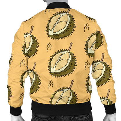 Durian Pattern Print Design DR02 Men Bomber Jacket