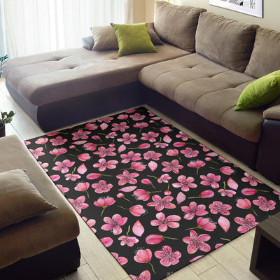 Apple Blossom Pattern Print Design AB03 Area Rugs