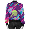 90s Pattern Print Design 4 Women's Bomber Jacket