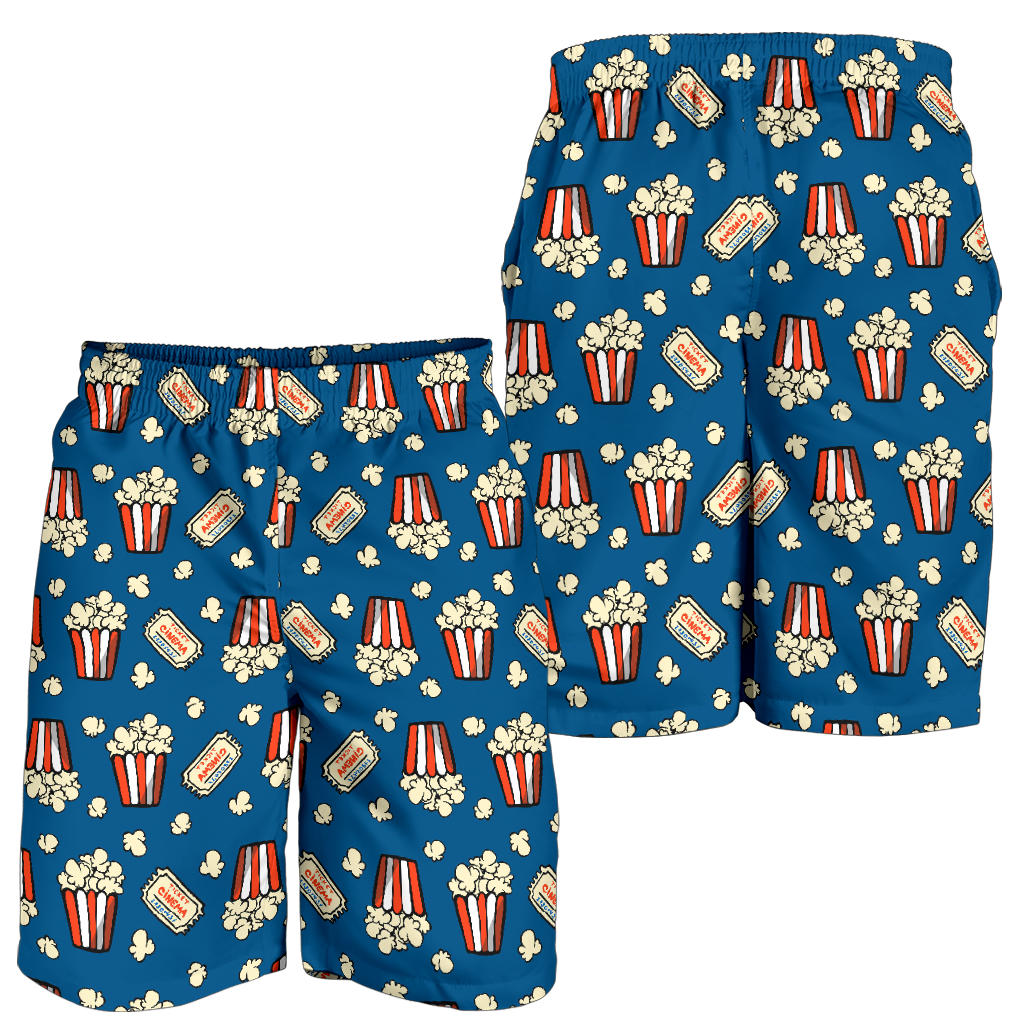 Popcorn Pattern Print Design A03 Mens Shorts