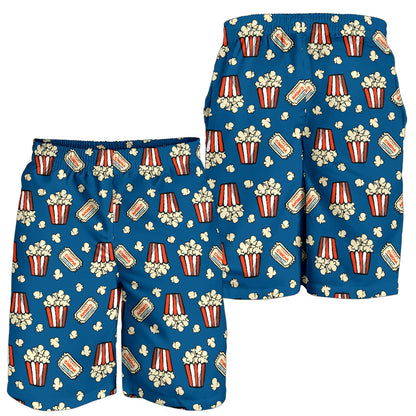 Popcorn Pattern Print Design A03 Mens Shorts