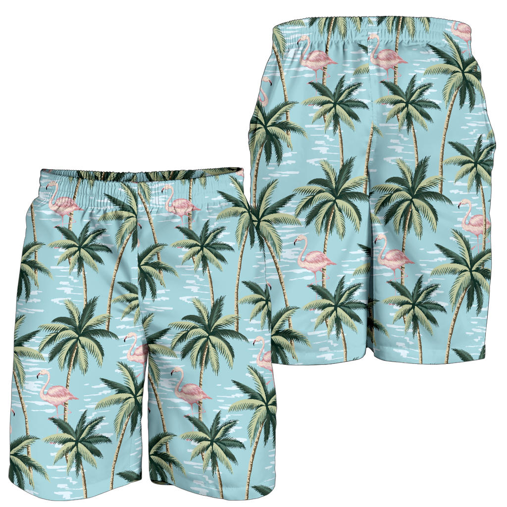 Palm Tree Pattern Print Design PT05 Mens Shorts