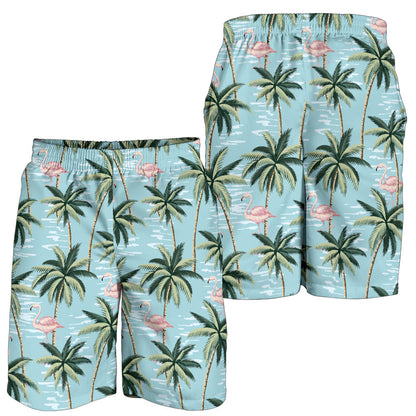 Palm Tree Pattern Print Design PT05 Mens Shorts