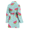 Watermelon Pattern Print Design WM06 Women Bathrobe