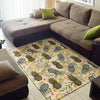 Pineapple Pattern Print Design PP012 Area Rugs