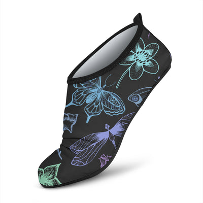 Butterfly Dragonfly Aqua Water Shoes