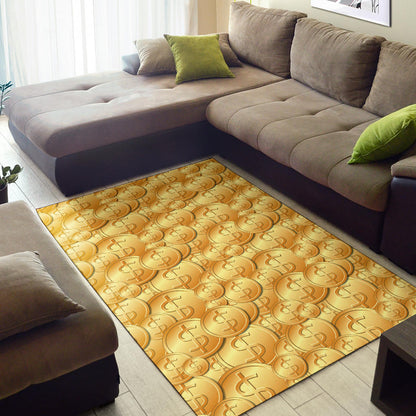 Dollar Pattern Print Design DO03 Area Rugs