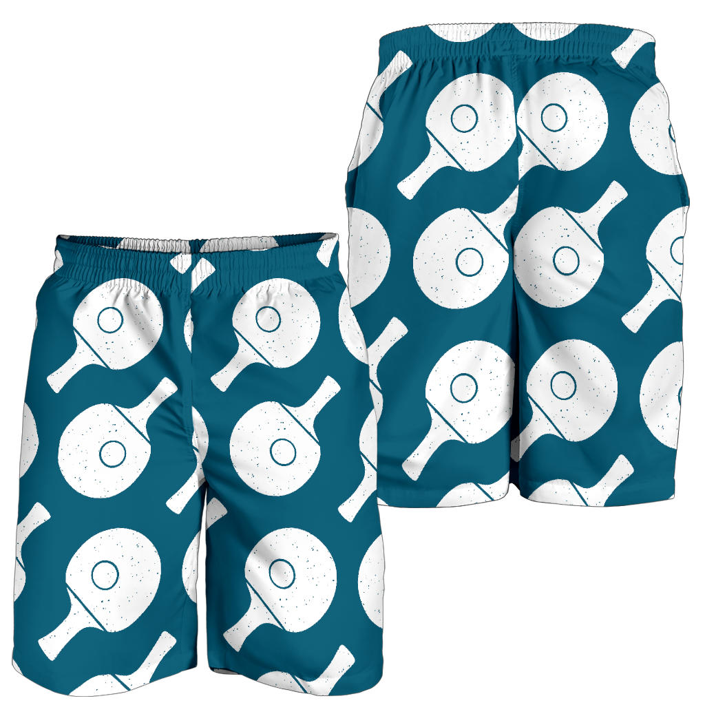 Ping Pong Pattern Print Design A02 Mens Shorts