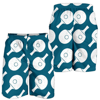 Ping Pong Pattern Print Design A02 Mens Shorts