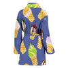 Ice Cream Pattern Print Design IC03 Women Bathrobe