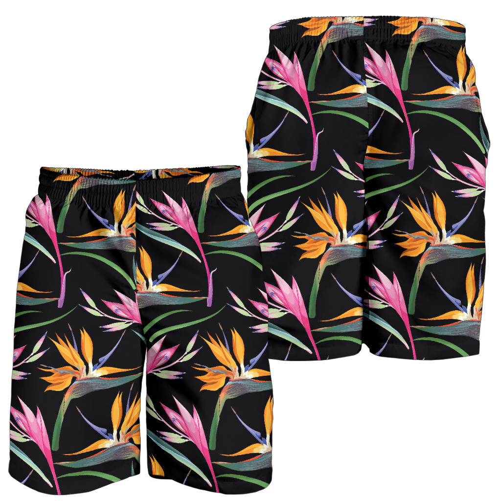 Tropical Flower Pattern Print Design TF017 Mens Shorts