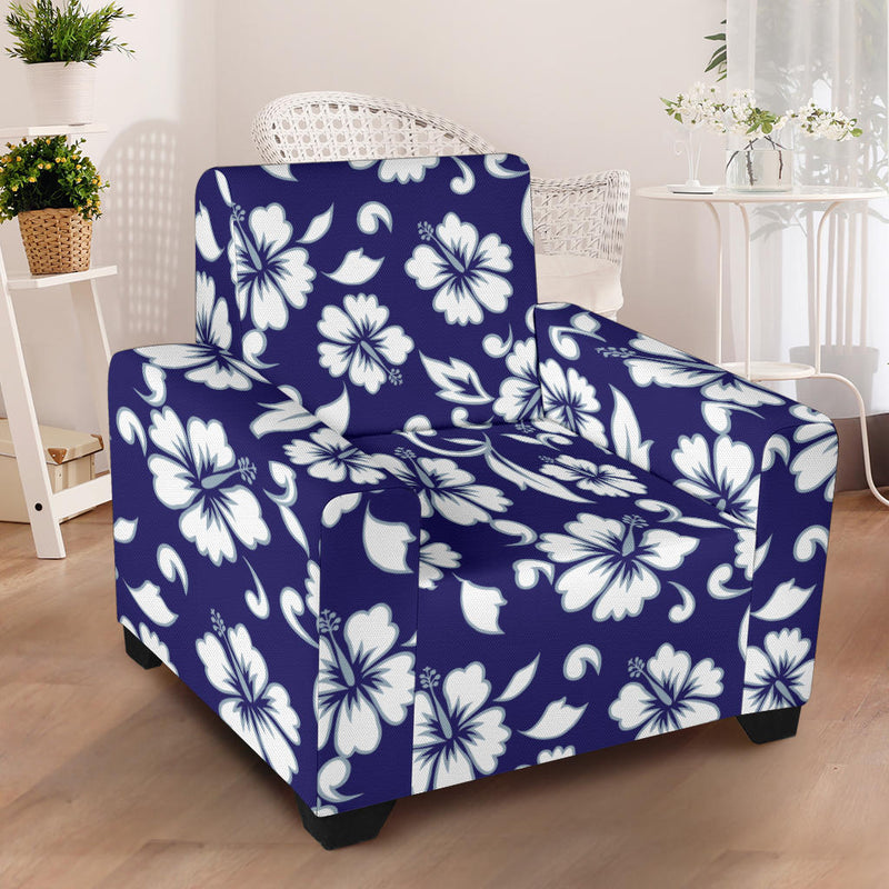 Hibiscus Pattern Print Design HB010 Armchair Slipcover