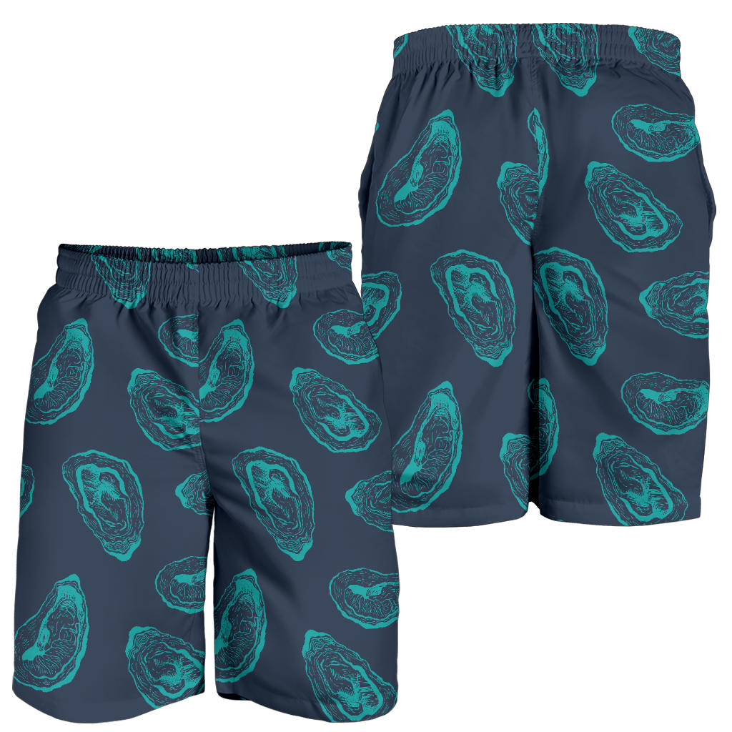 Oyster Pattern Print Design 01 Mens Shorts