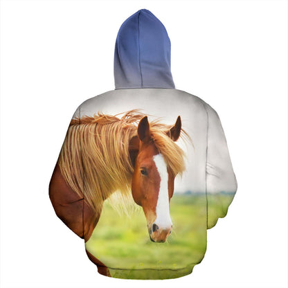 Beautiful Horse Pullover Hoodie