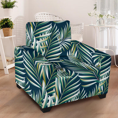 Sun Spot Tropical Palm Leaves hower Curtain Armchair Slipcover