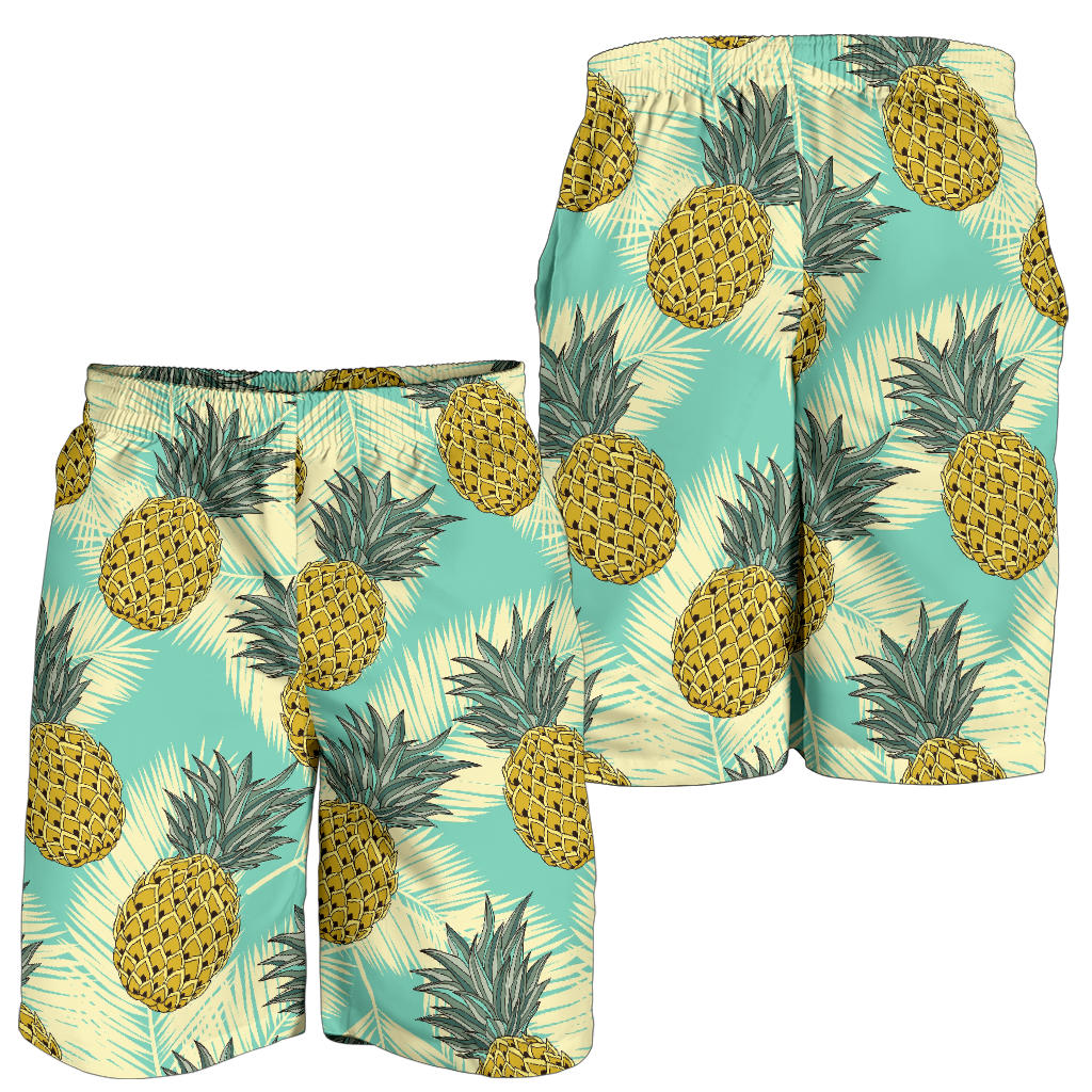 Pineapple Pattern Print Design PP03 Mens Shorts