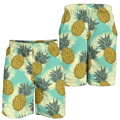 Pineapple Pattern Print Design PP03 Mens Shorts
