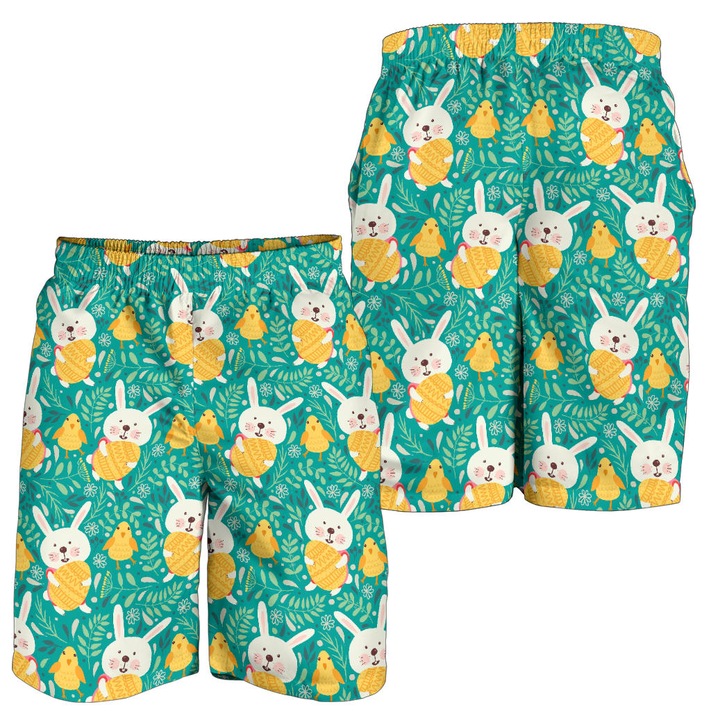 Easter Eggs Pattern Print Design RB02 Mens Shorts
