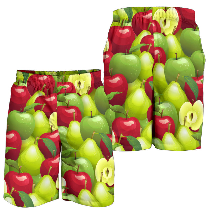 Apple Pattern Print Design AP03 Mens Shorts