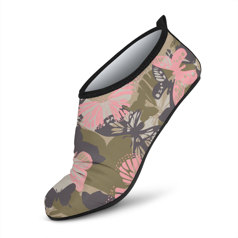 Butterfly camouflage Aqua Water Shoes