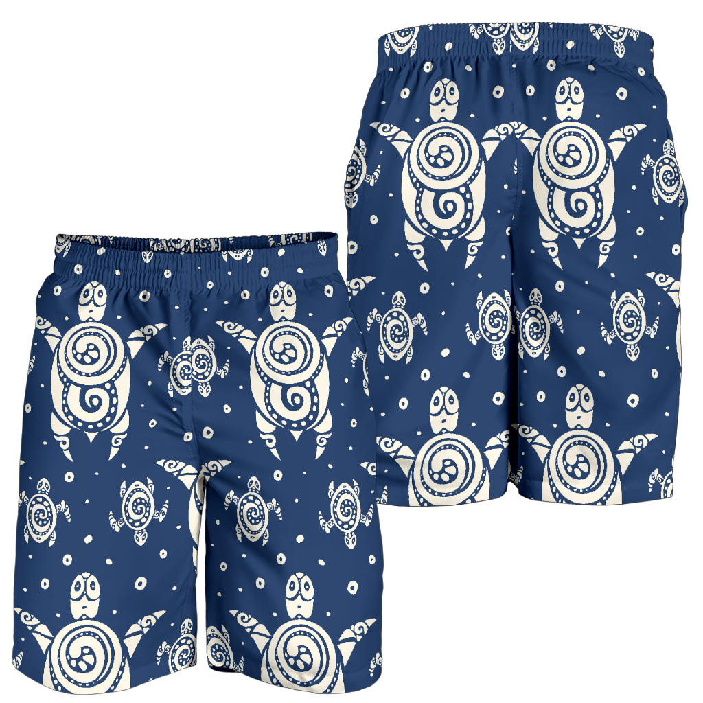 Sea Turtle Tribal Mens Shorts