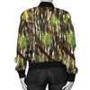 Camouflage Realtree Pattern Print Design 02 Women's Bomber Jacket