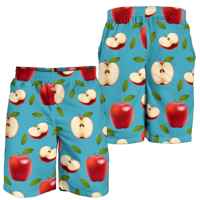 Apple Pattern Print Design AP012 Mens Shorts