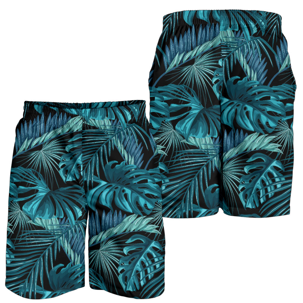 Palm Leaf Pattern Print Design A03 Mens Shorts