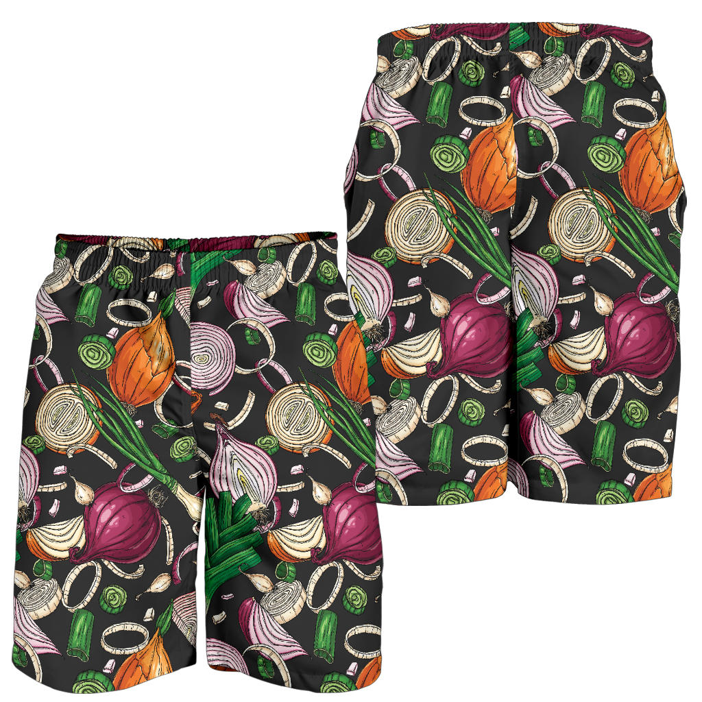 Onion Pattern Print Design A03 Mens Shorts
