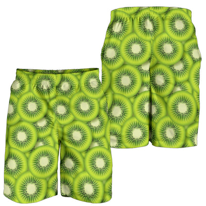 Kiwi Pattern Print Design KW01 Mens Shorts
