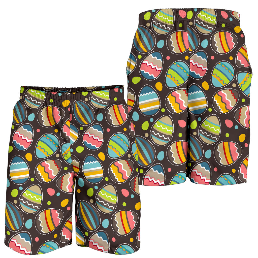 Easter Eggs Pattern Print Design RB03 Mens Shorts