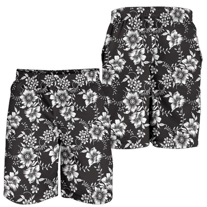Gerberas Pattern Print Design GB02 Mens Shorts