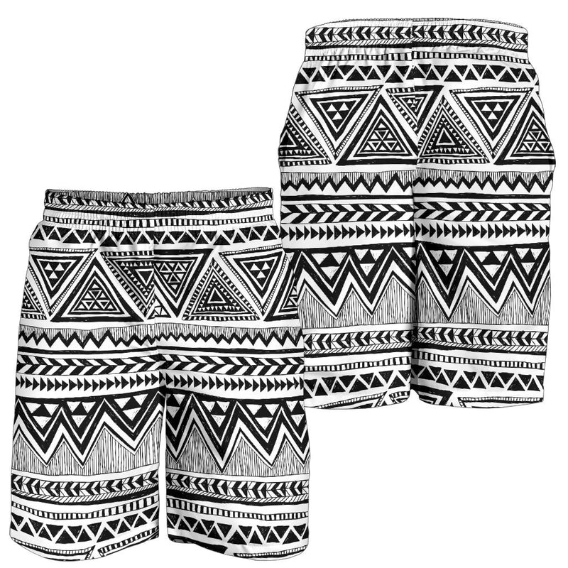 Draw Tribal Aztec Mens Shorts