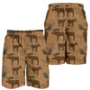 Moose Pattern Print Design 03 Mens Shorts