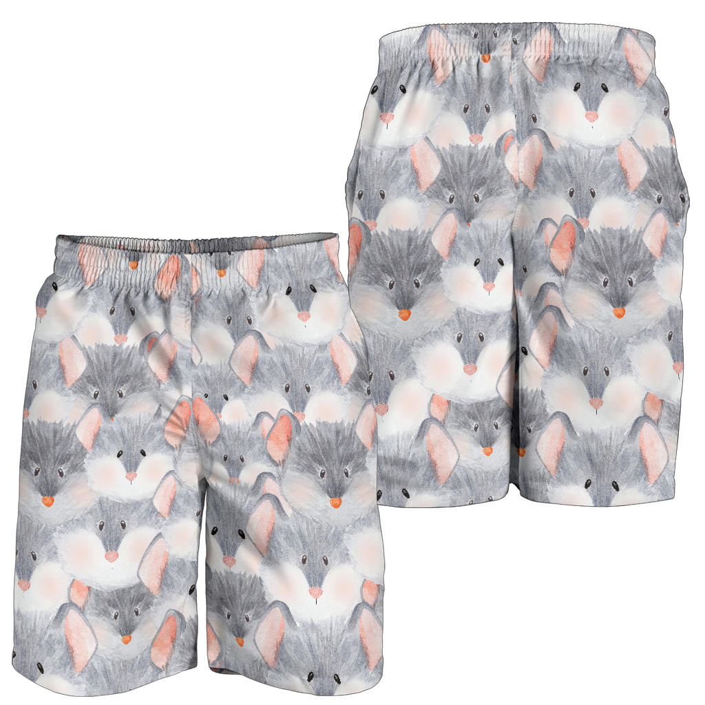 Rat Baby Pattern Print Design 02 Mens Shorts